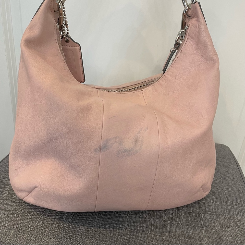 COACH Kristin Hobo Bag Convertible Crossbody - Pink - Picture 9 of 16